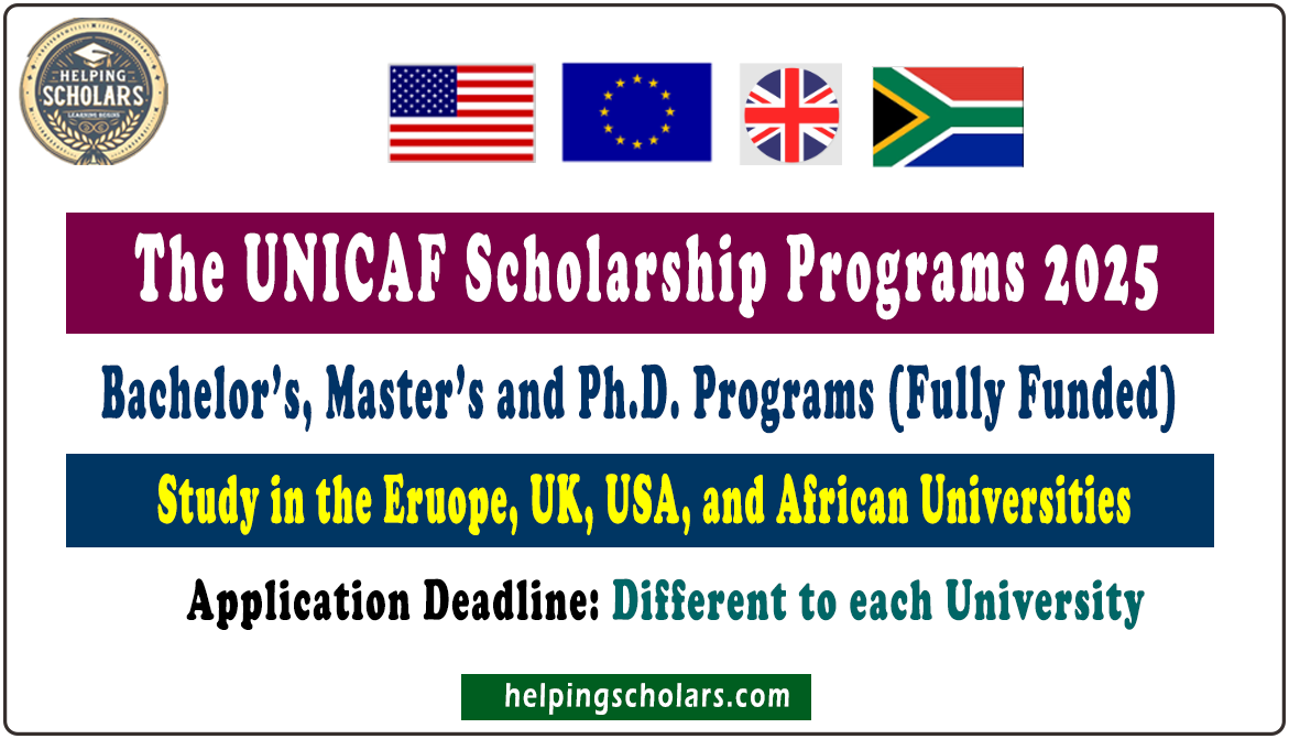 UNICAF Scholarship 2024/25 | Step-by-Step Application Process