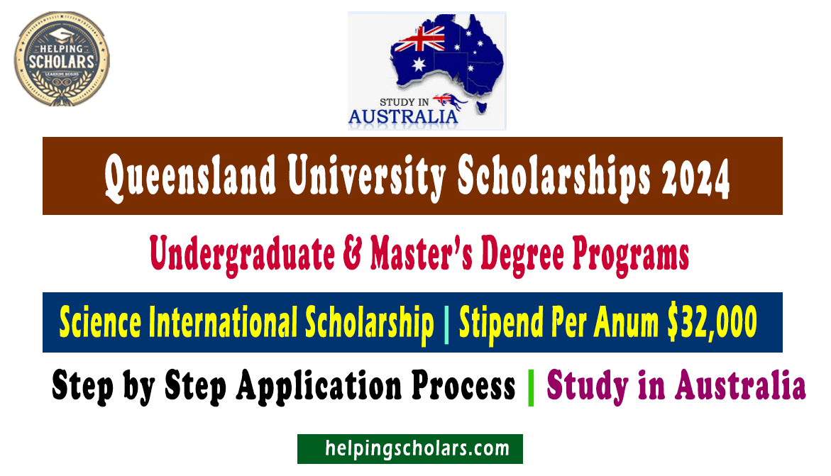 Queensland University Scholarships 2024 | Study in Australia