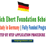 Friedrich Ebert Foundation Scholarship