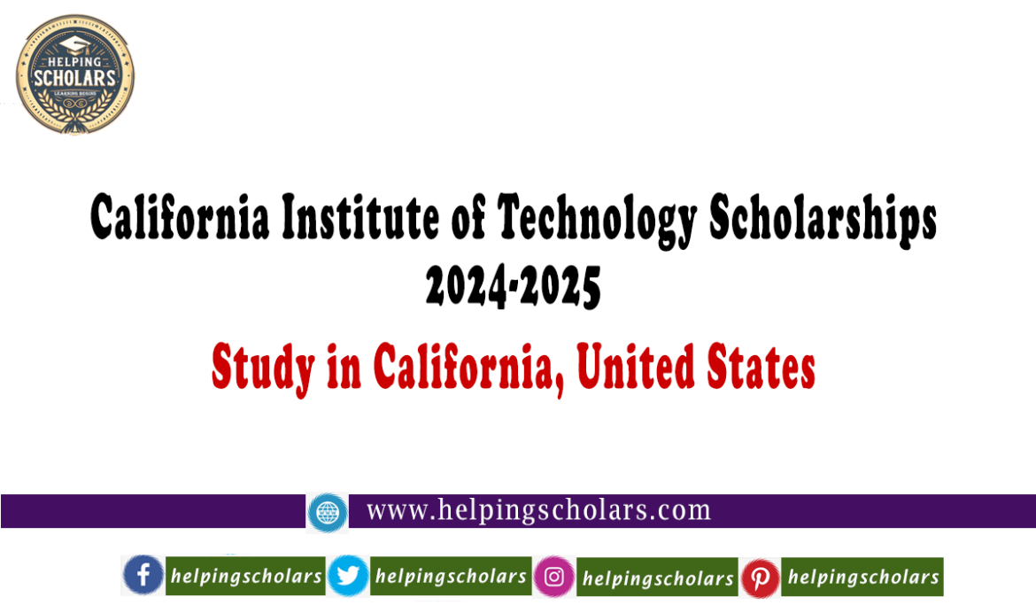 Caltech Scholarships 2024 | Study in Pasadena, California