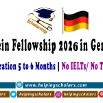 Einstein Fellowship Germany