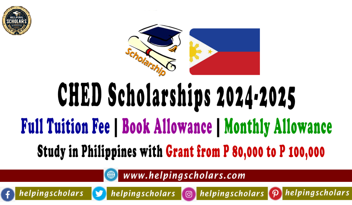 CHED Scholarship Program 2024-2025 in Philippines