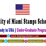 University of Miami Stamps Scholarship