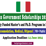 Italian Government Scholarship