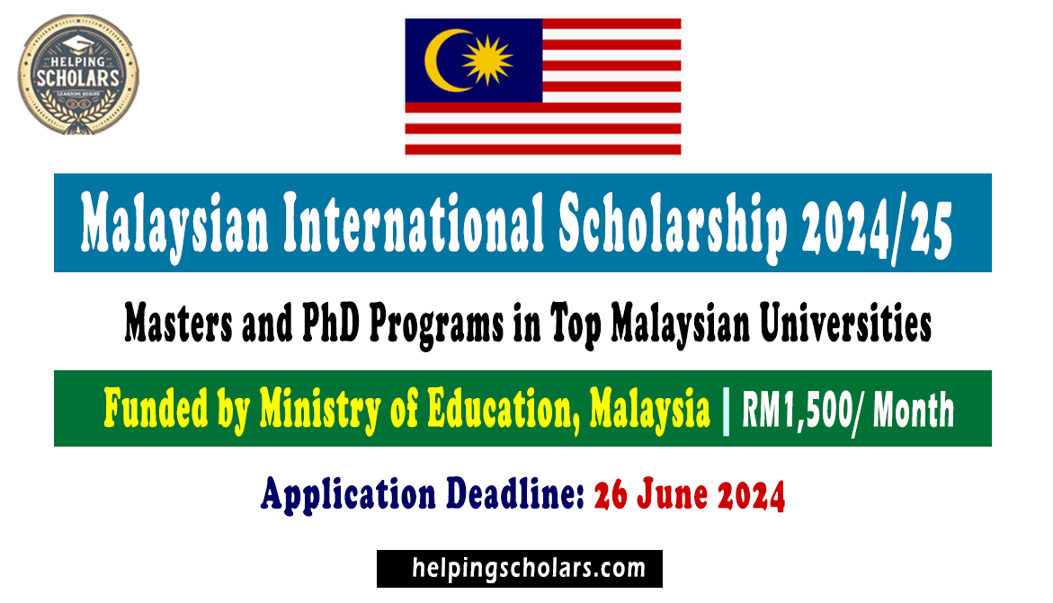 Malaysian International Scholarship (MIS) 2025 (Masters & Ph.D.)