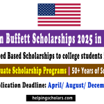 Susan Buffett Scholarship