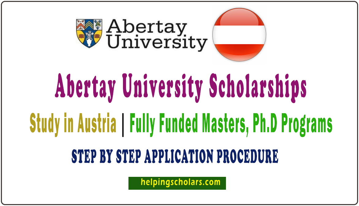 Abertay University Scholarships 2025 – Study in Austria